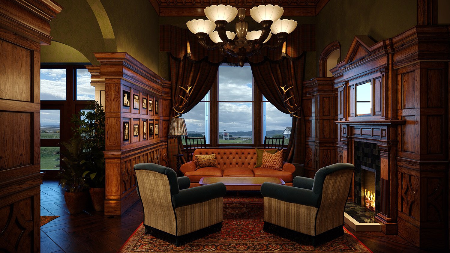 Dornoch Station - Lounge