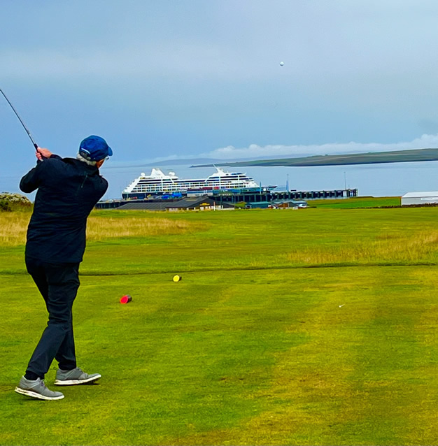 <h2>2023 Scottish Links & Islands Golf Cruise</h2>12 Nights | 5 Rounds | Amsterdam - Dublin | August 17 - 29